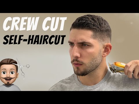 Classy Mid Fade Crew Cut Self Haircut Tutorial | How...