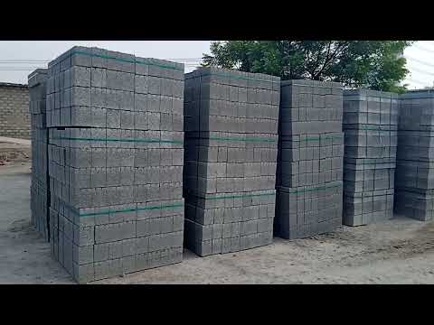 Smooth finished concrete blocks