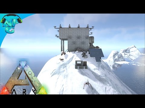Base on the Peak - Raid on the Iceberg! ARK Survival Evolved - PvP Season 2 E16