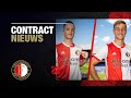 Contractondertekening Noah Naujoks (18) & Délano van der Heijden (15)