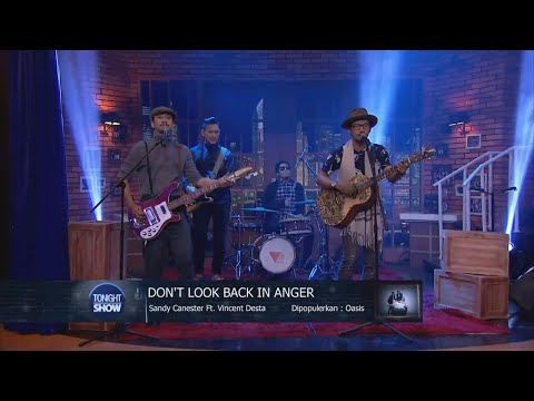 Vincent Desta - Don't Look Back In Anger (OASIS) Cover - Tonight Show Jamming Session