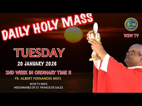 TUESDAY HOLY MASS | 20 JANUARY 2026 | 2ND WEEK IN ORDINARY TIME II by Fr  Albert #holymasstoday