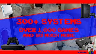 A uHaul packed with trash bags FILLED with games! What in the world is INSIDE!?