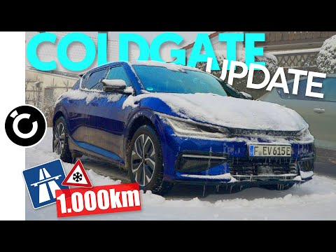 Kia EV6 UPDATE - trotzdem Probleme im Winter auf der Langstrecke!