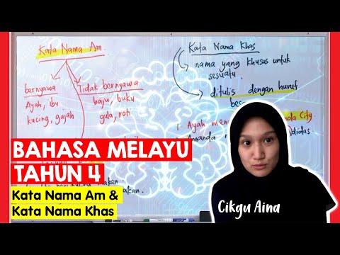 PdPR Bahasa Melayu Tahun 4 - Kata Nama Am dan Kata Nama Khas