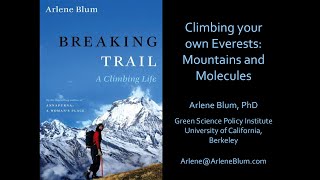 Climbing your own Everest: Mountains & Molecules