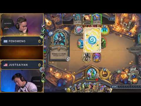Dreamhack Montreal Hearthstone: Fenomeno vs JustSaiyan - HCT Tour Stop Season 3 2018 Day 3 Final