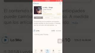 Lynda Thomas - Lo Mío (adelanto)