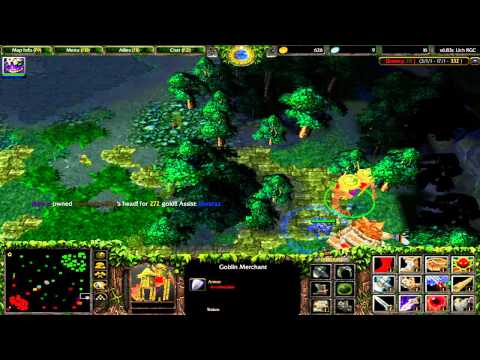 DotA 6.83c : Beyond GODLIKE! Slark 43 Kill!!