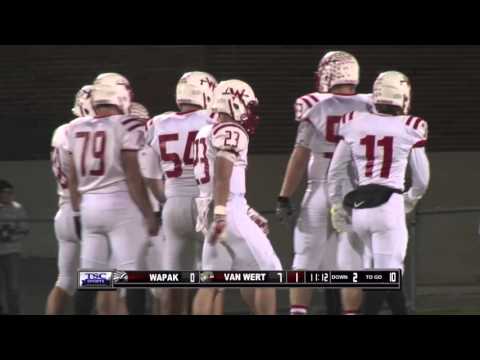 2015-10-30 | HS Football Broadcast | Wapak at Van Wert