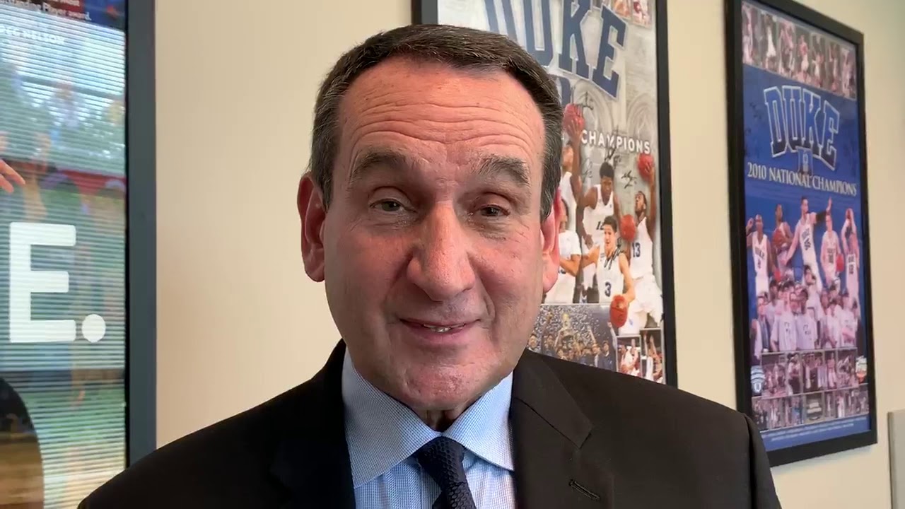 Coach K’s Personal Greeting to DUSON “Without You, We Don’t Win”