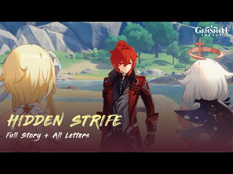 Genshin Impact 2.8 (ENG) - Hidden Strife | Story + All Letters | No Commentary