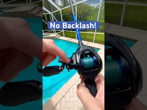 How to use a Bait Caster! (NO Backlash) 🔥