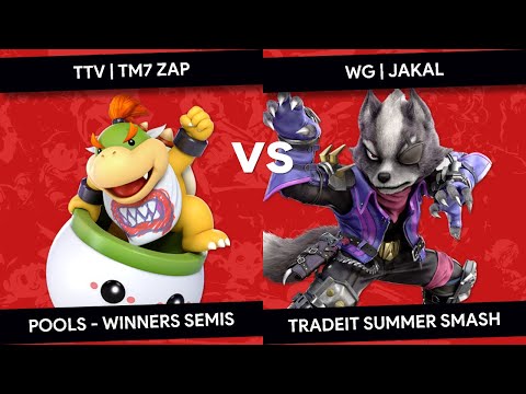 TradeIT - TTV | TM7_Zap (Bowser Jr) Vs. wG | Jakal (Wolf) - Pools - SSBU