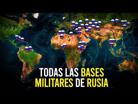 ¡Las IMPONENTES bases militares RUSAS alrededor del mundo!