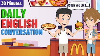 Easy Conversation for English Speaking Practice with American Accent | English Story for Listening
