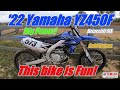 2022 yamaha yz450f quick ride big power