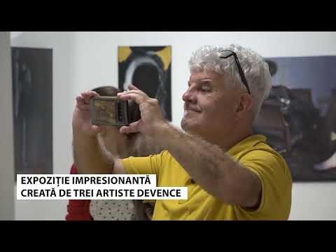 Impressive exhibition in Deva 🎨 Three local artists unite their creations