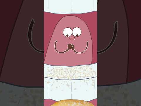 🍪Eat the rice cake first？Or lick the powdered sugar First？😁 #Wangwang #ricecakes #yummy