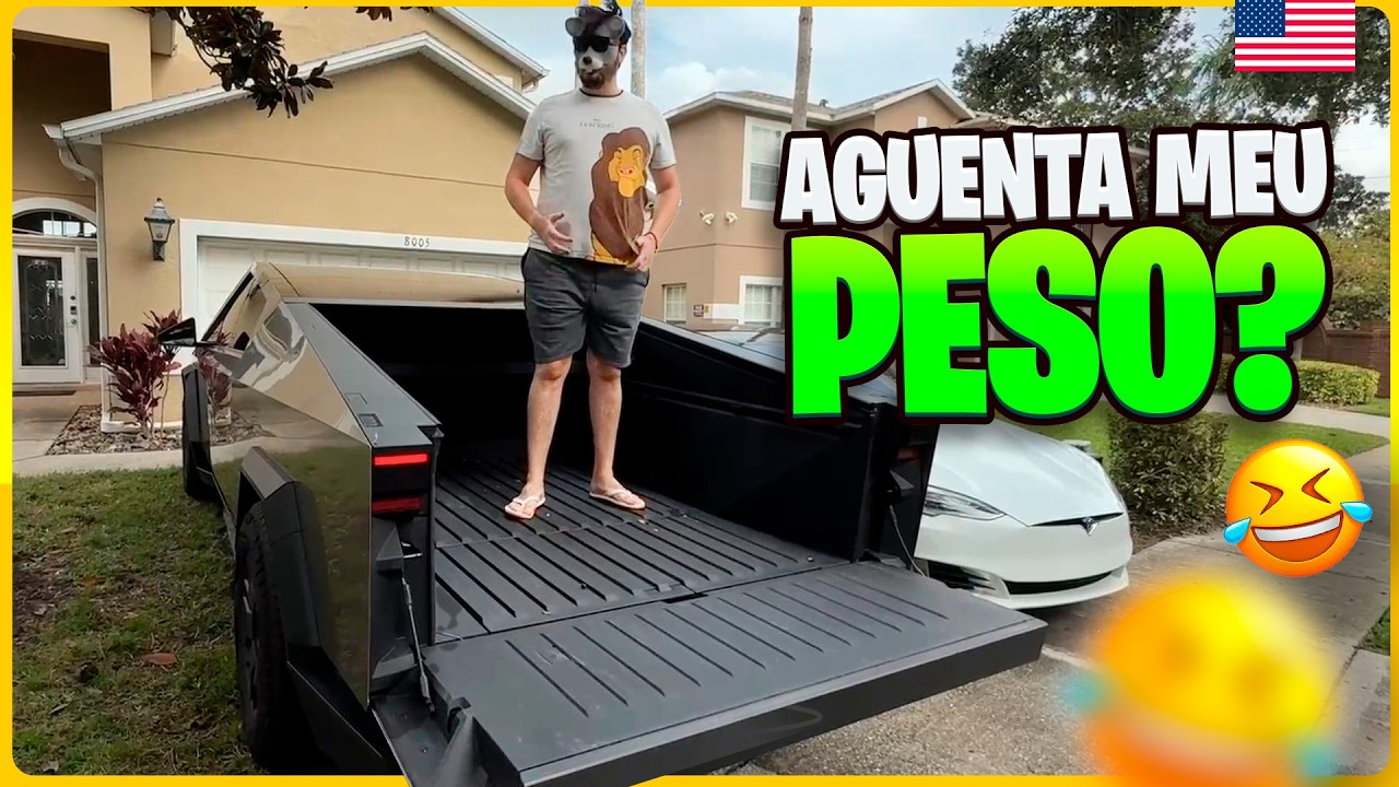 REVIEW E TEST DRIVE DO CYBERTRUCK - É ISSO TUDO MESMO?
