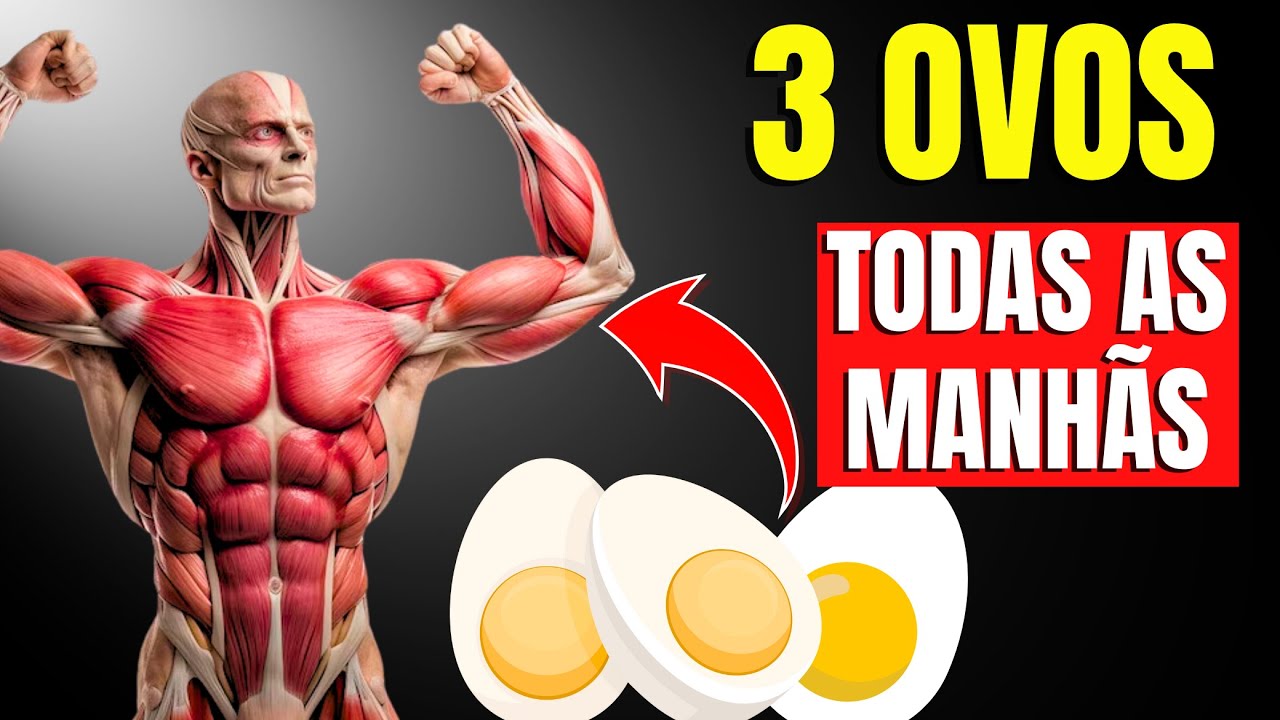 O que acontece com seu Corpo se Comer 3 Ovos Cozidos ou Fritos Todas as Manhãs | CORPO HIPERTROFIADO