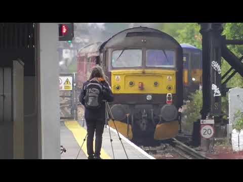61306 Mayflower on The Royal Windsor Steam Express passing Queenstown Road for Windsor