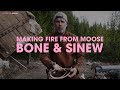 Can You Make a Fire from Moose Bones and Sinew?