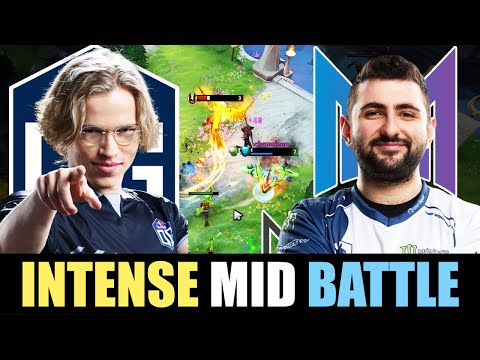 Intense Battle in Mid Lane! - OG.Topson vs Nigma.GH DOTA 2