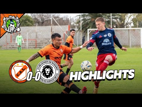 IGUALDAD SIN EMOCIONES EN EL JOSÉ MARÍA MORAÑOS | LUGANO 0 LEONES 0 | PRIMERA C - FECHA 28