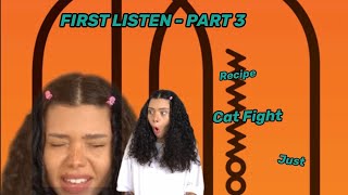 Mamamoo &#39;Melting&#39; First Listen! (PART 3) Recipe/Cat Fight/Just | REACTION!