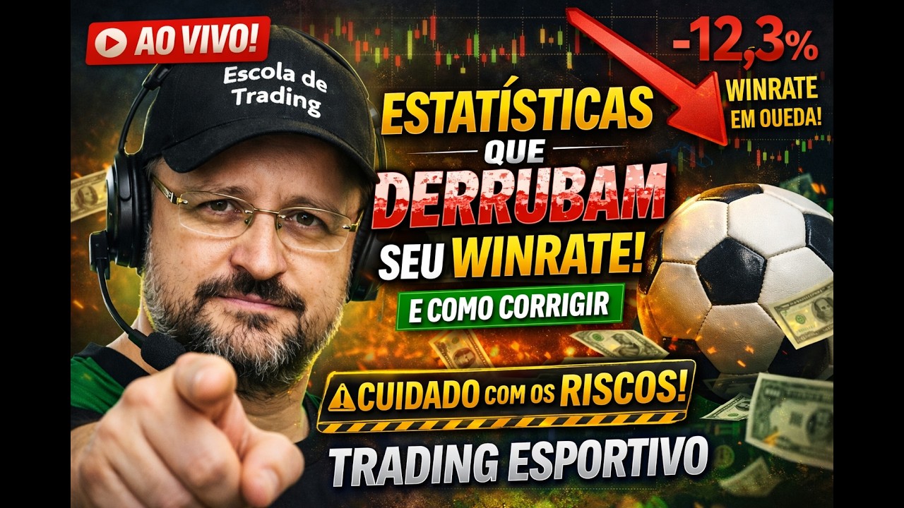 Estatísticas que Derrubam Seu Winrate no Trading Esportivo (e Como Corrigir)