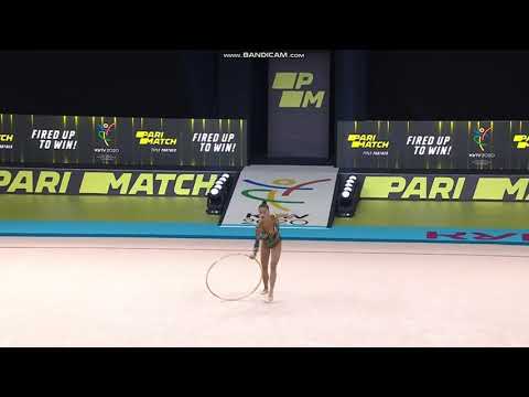Yeva MELESHCHUK (UKR) Hoop AA - European Championships Kyiv 2020