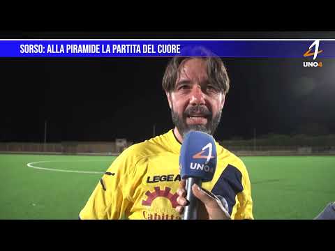 Sorso: Alla Piramide la Partita del cuore