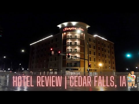 We Stay at the Hampton Inn in Cedar Falls IA | Home of the University of Northern Iowa