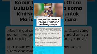DAVID OZORA NGONTEN SATIRE soal Mario Dandy, Dulu Dianiaya hingga Koma Kini Dibuat Bercanda