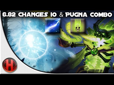 6.82 Changes Dota 2 - IO (Wisp) & Pugna Combo