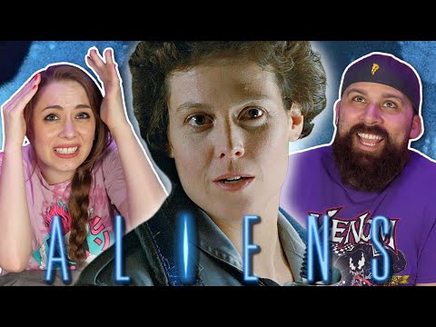My Wife Watches *ALIENS* For The First Time! Aliens (1986) Reaction & Commentary Review!