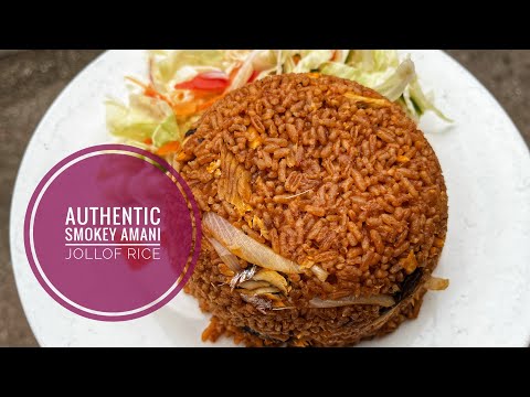 How to make authentic Smokey amani jollof rice that your friends and loved ones will enjoy
