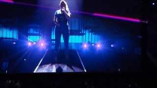 Sam Bailey singing 'The Edge of Glory' live at the X Factor Final Part 1, 14/12/2013