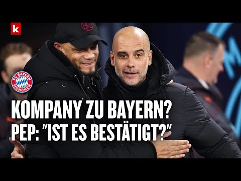 Kompany zu Bayern? Guardiola wäre begeistert: "Bin verliebt in Bayern"