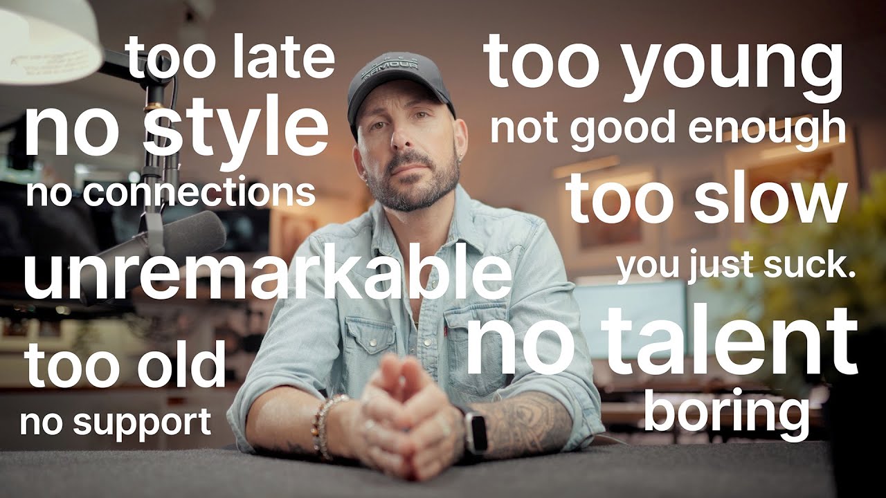 if you're an artist about to give up on their dreams, watch this first.