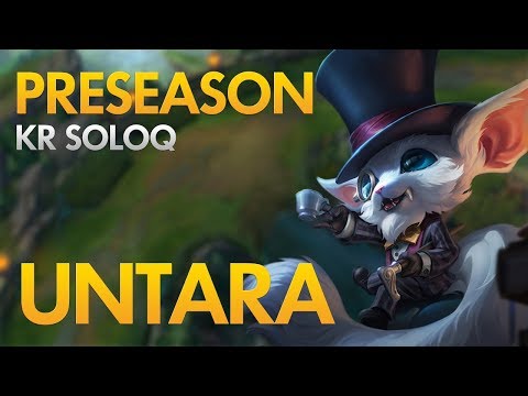 PRESEASON: SKT T1 UNTARA - Gnar Top Lane