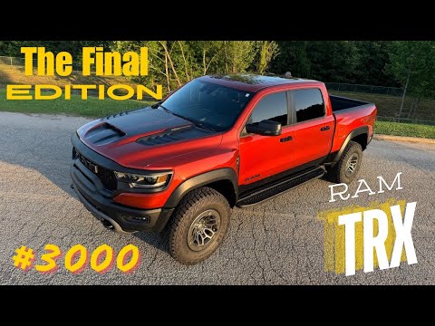 2024 Ram TRX Final Edition :  Hellcat makes everything better!
