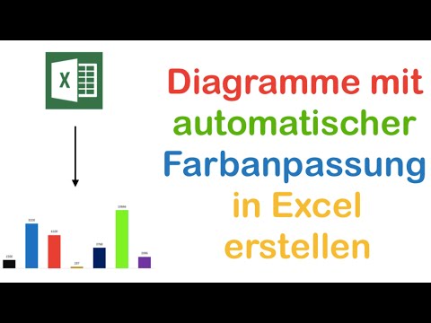 Create Excel charts that dynamically adjust their color