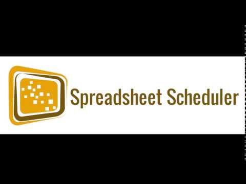 Who Is Spreadsheet Scheduler