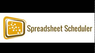 Who is Spreadsheet Scheduler