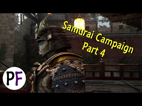 FOR HONOR Samurai Campaign Walkthrough Gameplay Part 4
