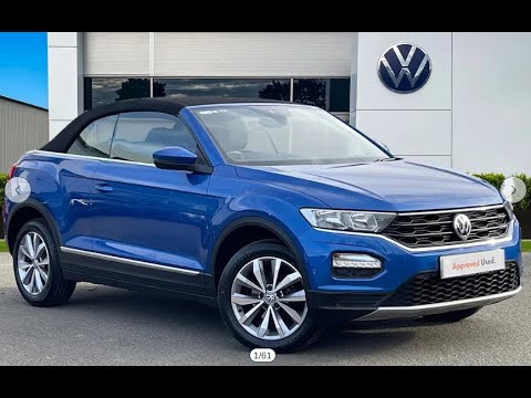 Approved Used Volkswagen T-ROC Cabriolet 1.0 TSI (115ps) Design - DA70ETR