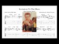 Billy Bean //  Invitation to the Blues // Note-For-Note