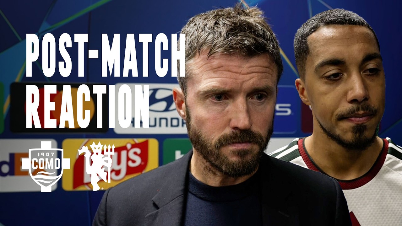 Michael Carrick & Youri Tielemans Post-Como